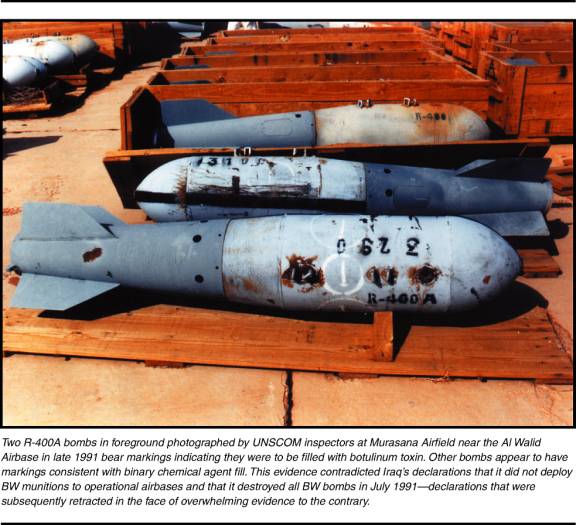 Photograph of two R-400A bombs