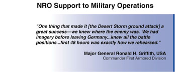 Graphic: NRO Support to Military Operations