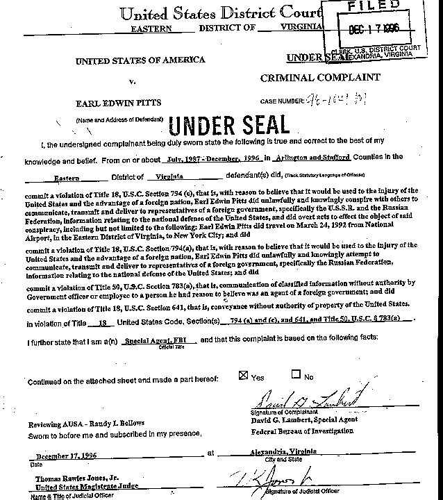 AFFIDAVIT IN SUPPORT OF CRIMINAL COMPLAINT ARREST WARRANT And SEARCH 
