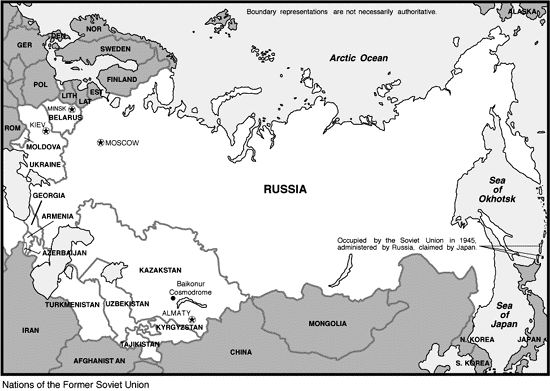 The Former Soviet Union Russia Ukraine Kazakstan And Belarus